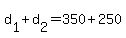 +d%5B1%5D+%2B+d%5B2%5D+=+350+%2B+250+