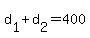 +d%5B1%5D+%2B+d%5B2%5D+=+400+