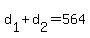 +d%5B1%5D+%2B+d%5B2%5D+=+564+