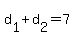 +d%5B1%5D+%2B+d%5B2%5D+=+7+