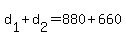 +d%5B1%5D+%2B+d%5B2%5D+=+880+%2B+660+