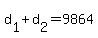 +d%5B1%5D+%2B+d%5B2%5D+=+9864+