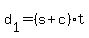 +d%5B1%5D+=+%28+s+%2B+c+%29%2At+