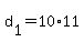 +d%5B1%5D+=+10%2A11+