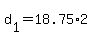 +d%5B1%5D+=+18.75%2A2+