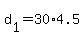 +d%5B1%5D+=+30%2A4.5+