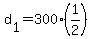 +d%5B1%5D+=+300%2A%281%2F2%29+