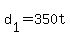 +d%5B1%5D+=+350t+