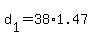 +d%5B1%5D+=+38%2A1.47+