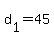 +d%5B1%5D+=+45+