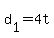 +d%5B1%5D+=+4t+