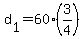 +d%5B1%5D+=+60%2A%283%2F4%29+