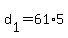 +d%5B1%5D+=+61%2A5+