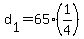+d%5B1%5D+=+65%2A%281%2F4+%29+
