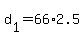 +d%5B1%5D+=+66%2A2.5+