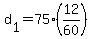 +d%5B1%5D+=+75%2A%2812%2F60%29+