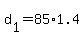 +d%5B1%5D+=+85%2A1.4+