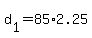 +d%5B1%5D+=+85%2A2.25+
