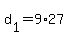 +d%5B1%5D+=+9%2A27+