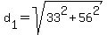 +d%5B1%5D+=+sqrt%28+33%5E2+%2B+56%5E2+%29+