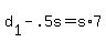 +d%5B1%5D+-+.5s++=+s%2A7++