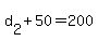 +d%5B2%5D+%2B+50+=+200+