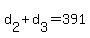 +d%5B2%5D+%2B+d%5B3%5D+=+391+