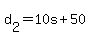 +d%5B2%5D+=+10s+%2B+50+