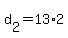 +d%5B2%5D+=+13%2A2+