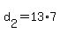 +d%5B2%5D+=+13%2A7+