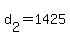 +d%5B2%5D+=+1425+