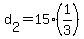 +d%5B2%5D+=+15%2A%281%2F3%29+