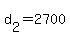 +d%5B2%5D+=+2700+