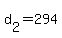 +d%5B2%5D+=+294+
