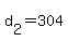 +d%5B2%5D+=+304+