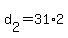 +d%5B2%5D+=+31%2A2+