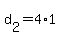 +d%5B2%5D+=+4%2A1+