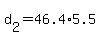 +d%5B2%5D+=+46.4%2A5.5+
