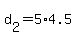 +d%5B2%5D+=+5%2A4.5+