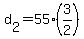 +d%5B2%5D+=+55%2A%283%2F2%29+