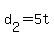 +d%5B2%5D+=+5t+