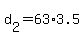 +d%5B2%5D+=+63%2A3.5+