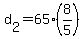 +d%5B2%5D+=+65%2A%288%2F5%29+