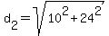 +d%5B2%5D+=+sqrt%28+10%5E2+%2B+24%5E2+%29+