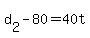 +d%5B2%5D+-+80+=+40t+