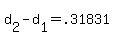 +d%5B2%5D+-+d%5B1%5D+=+.31831+