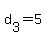 +d%5B3%5D+=+5+