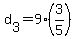 +d%5B3%5D+=+9%2A%283%2F5%29+