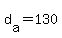 +d%5Ba%5D+=+130+
