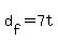 +d%5Bf%5D+=+7t+